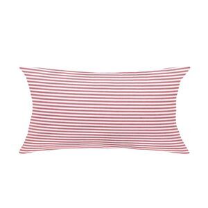 Woven Striped Throw Pillow Covers Square Farmhouse Cushion Covers 12" x 20"